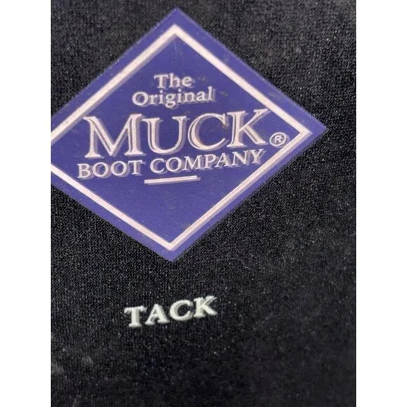 MUCK Tack Boots Classic Women's 11 Black/purple High Horse Farm Barn - Picture 7 of 8